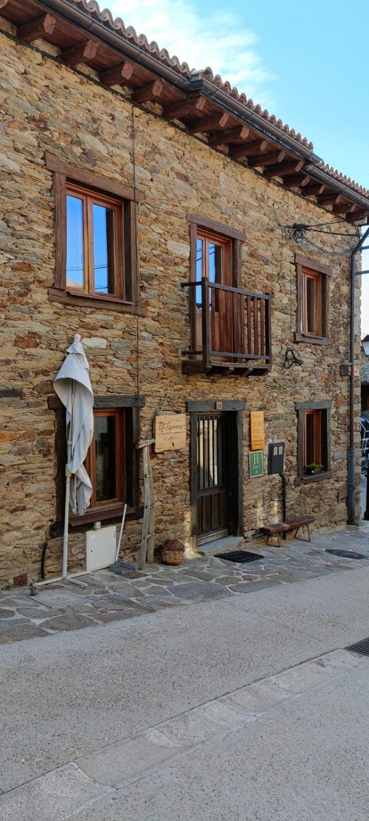 Hotel Papamoscas La Hiruela Dış mekan fotoğraf